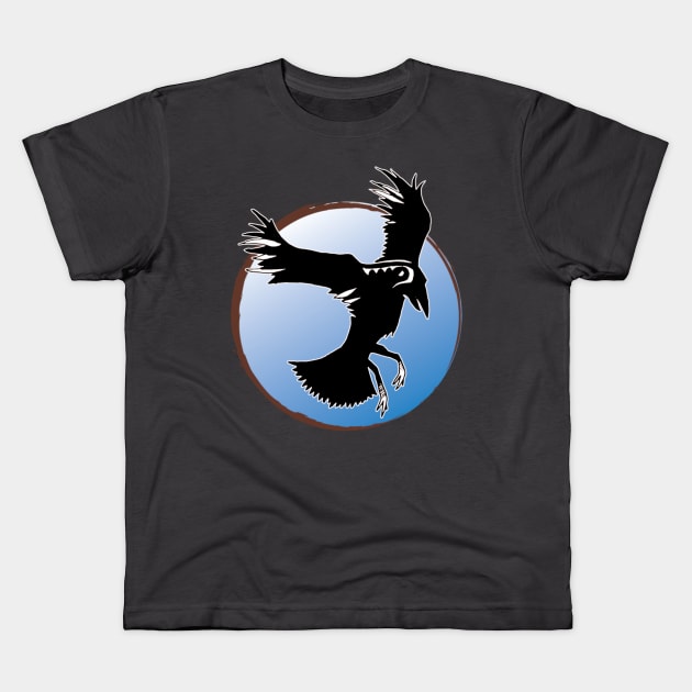 Raven Kids T-Shirt by LostColoniesLarp